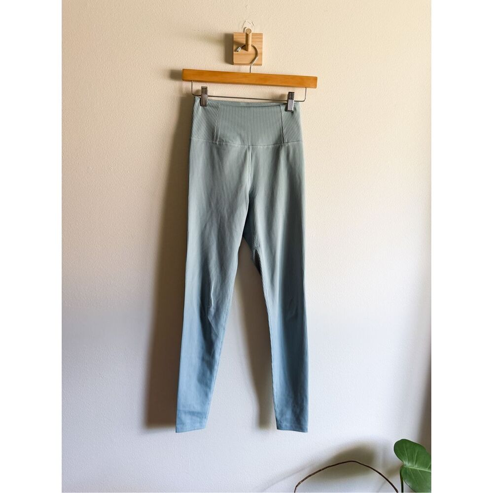 Girlfriend Collective Light Blue Rib Compression Set Size XXS - Picture 7 of 9